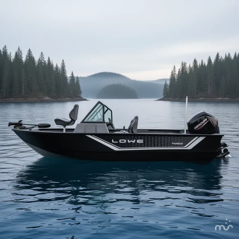 Slide: The Image of Lowe Fishing Machine 1625WT 2026 - 2
