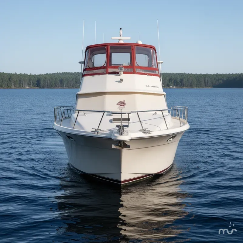Slide: The Image of Silverton 40 Aft Cabin 1990 - 2