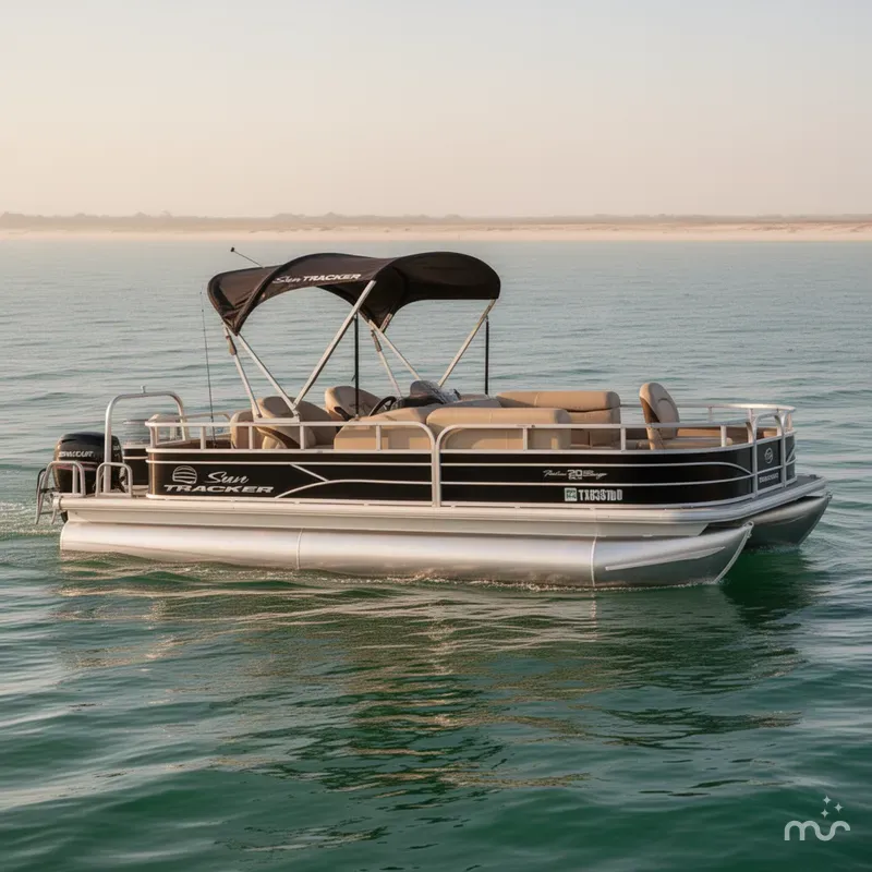 Slide: The Image of Sun Tracker Fishing Barge 20 DLX 2017 - 0