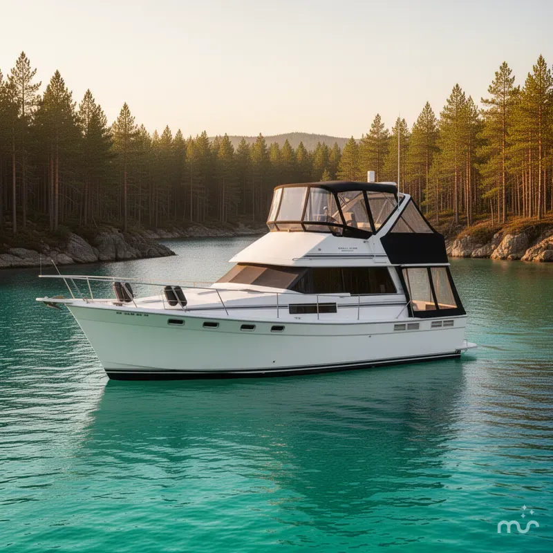 The Image of Bayliner 3888 Motoryacht 1990 - 0