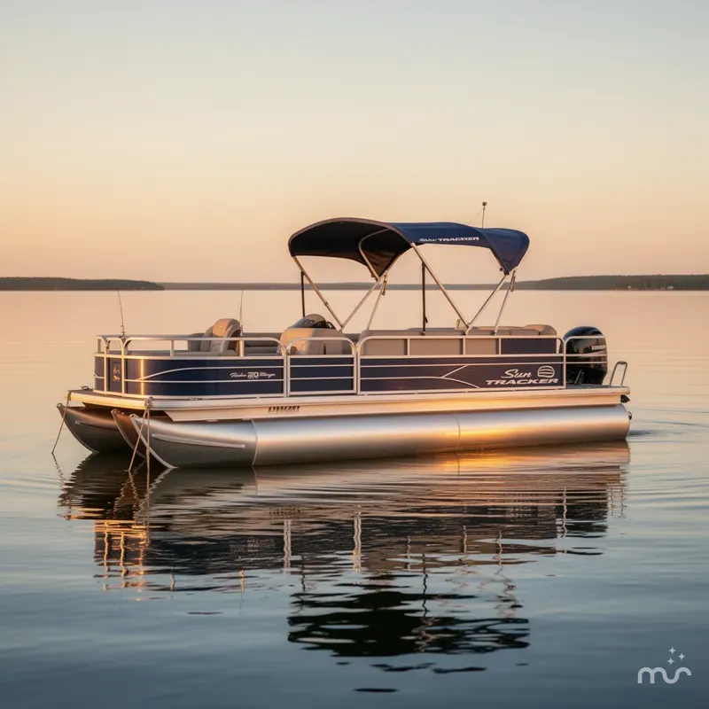 Slide: The Image of Sun Tracker Fishin' Barge 20 DLX 2017 - 4