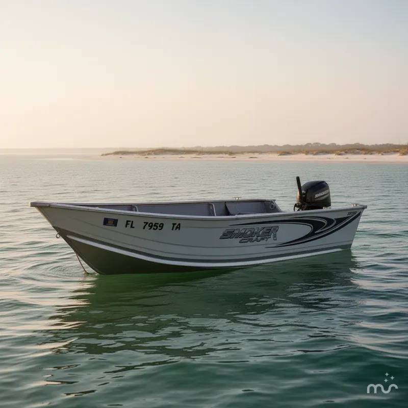Slide: The Image of Smoker Craft 13 DLX Alaskan 2021 - 4