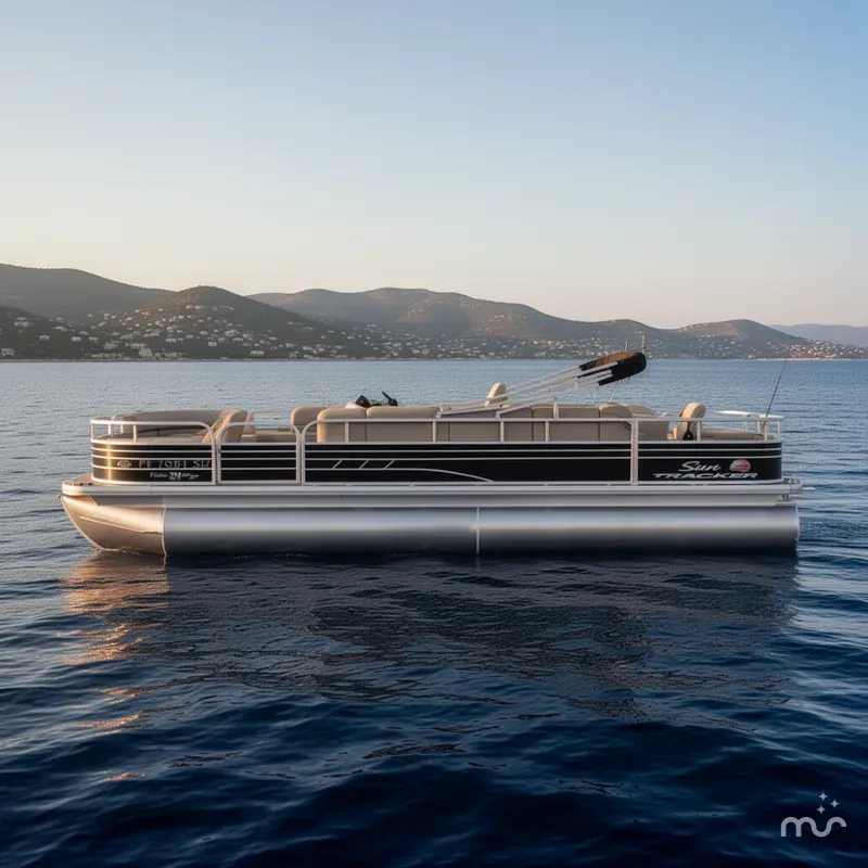 Slide: The Image of Sun Tracker Fishin' Barge 24 DLX 2020 - 2