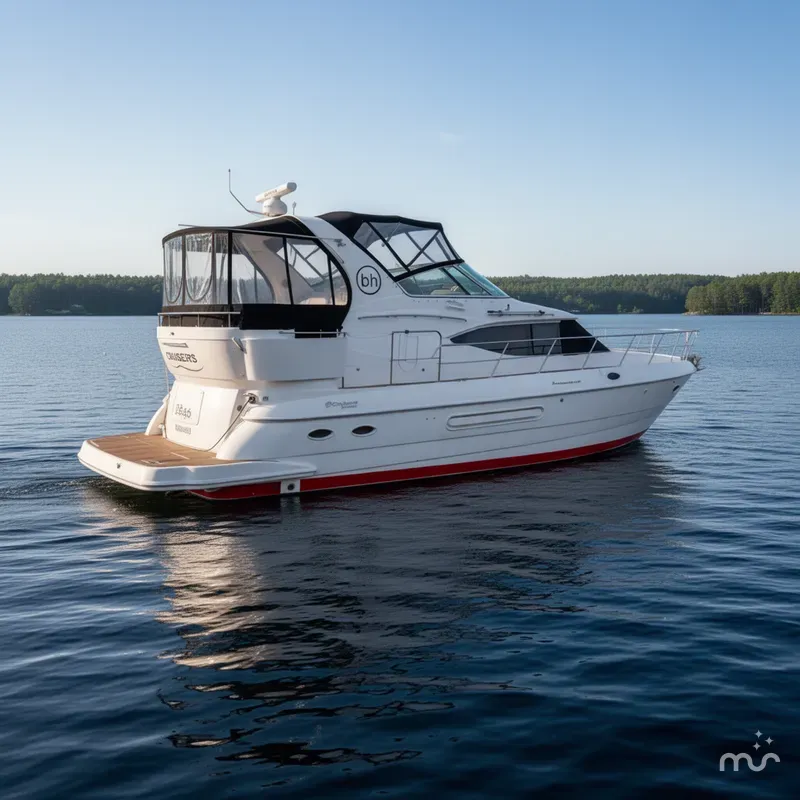Slide: The Image of Cruisers 4450 Express Motor Yacht 2001 - 0