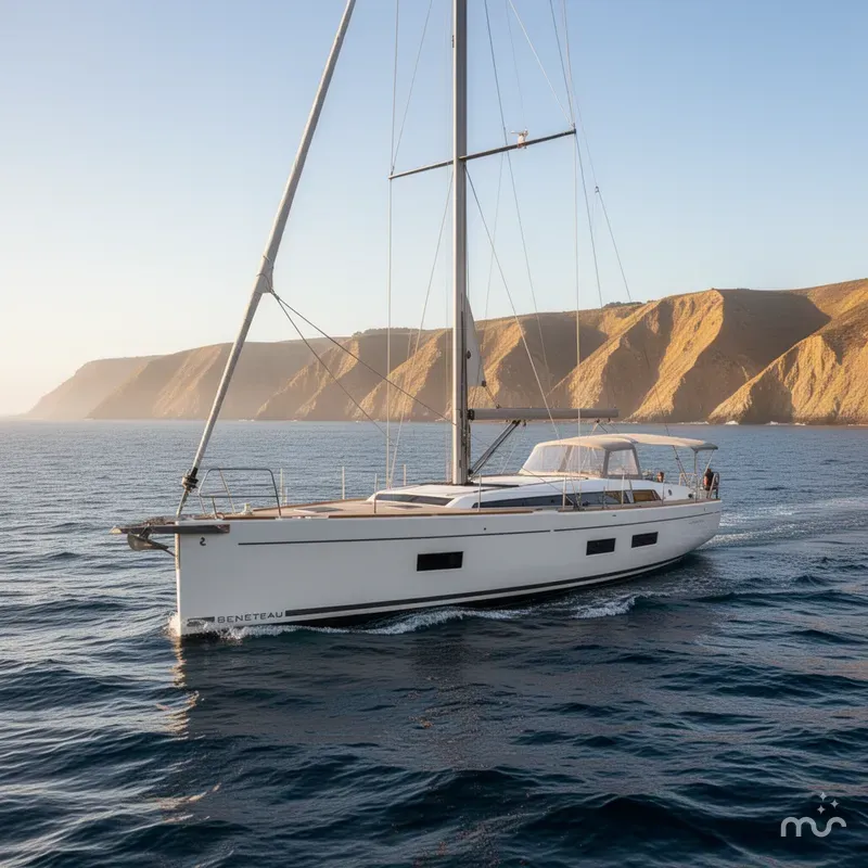 Slide: The Image of Beneteau Oceanis 55.1 2021 - 2