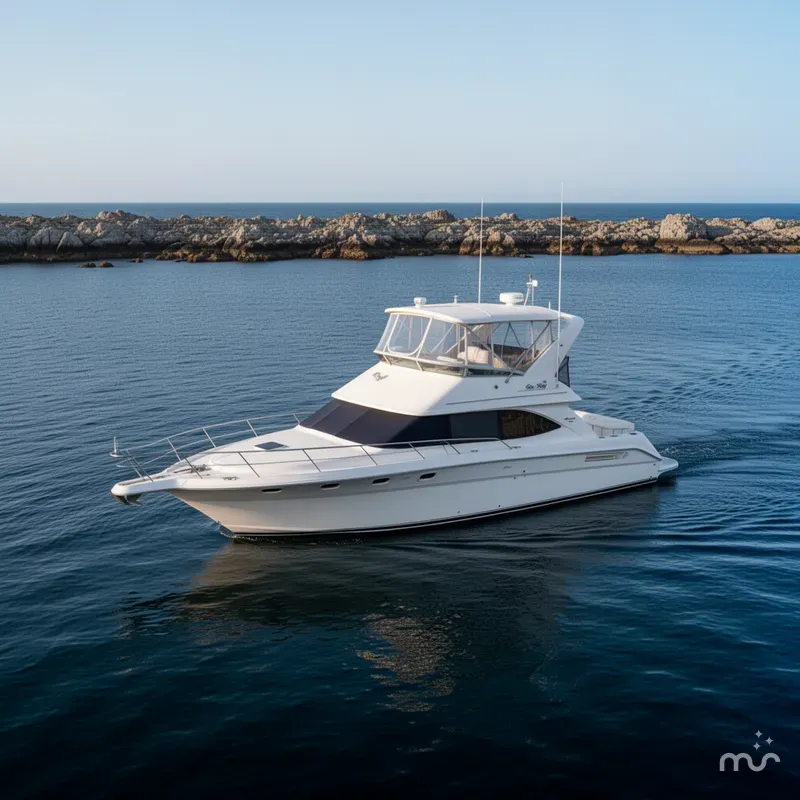 The Image of Sea Ray 440 Express Bridge 1995 - 0