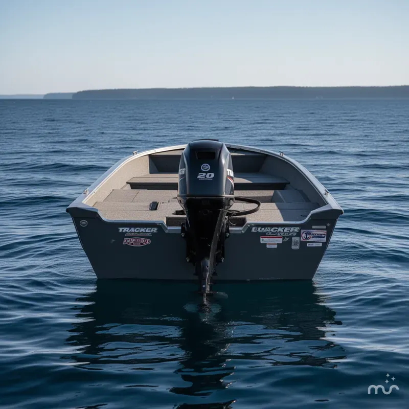 Slide: The Image of Tracker Guide V-16 Laker DLX T 2017 - 2