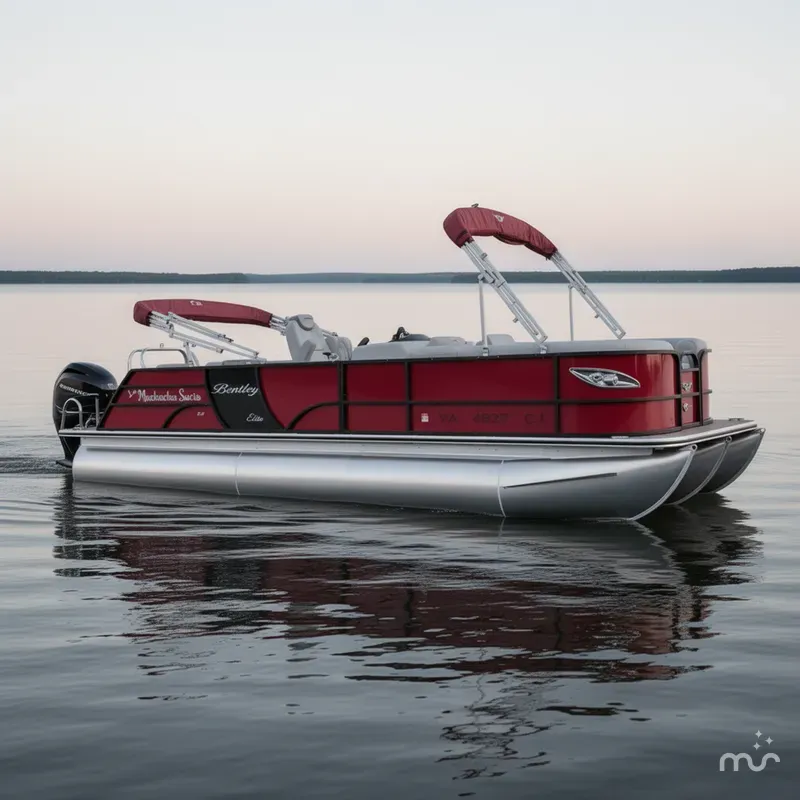 Slide: The Image of Bentley Pontoons 223 Elite 2022 - 0
