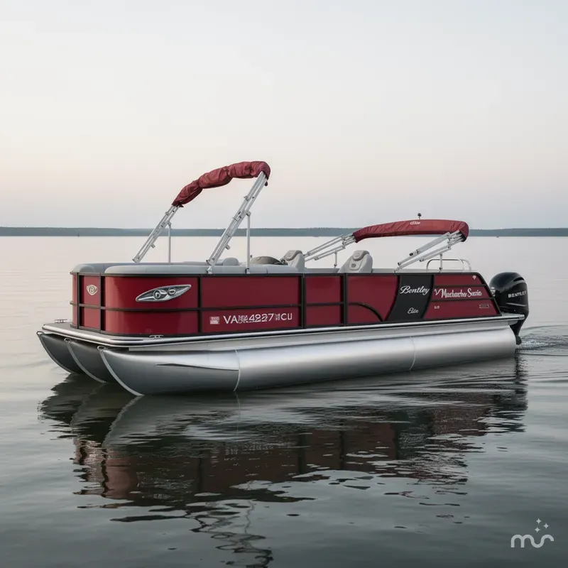 Slide: The Image of Bentley Pontoons 223 Elite 2022 - 1