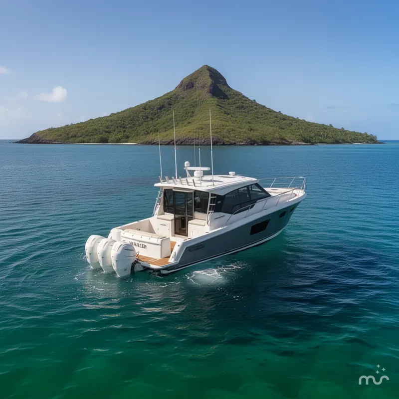 Slide: The Image of Boston Whaler 405 Conquest 2024 - 3