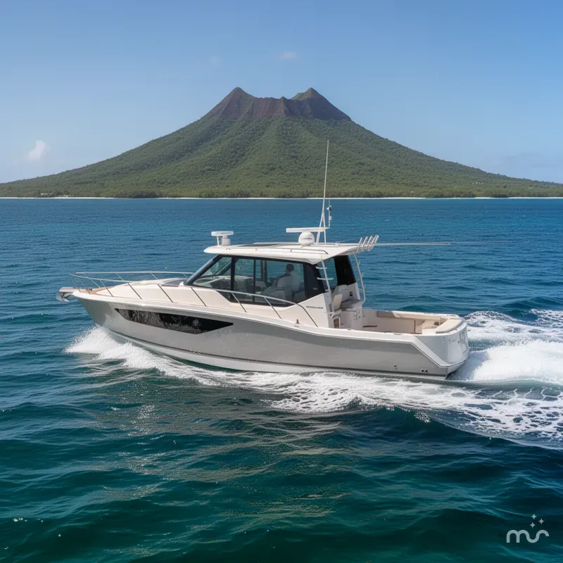 Slide: The Image of Boston Whaler 405 Conquest 2024 - 4