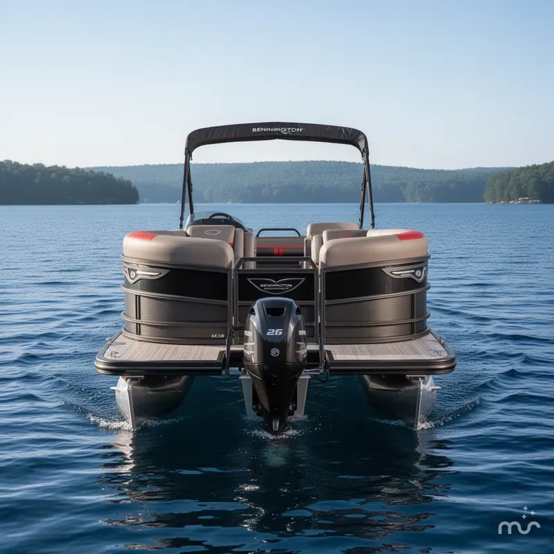 Slide: The Image of Bennington M Center Swingback 26 MCSB Tritoon 2026 - 1