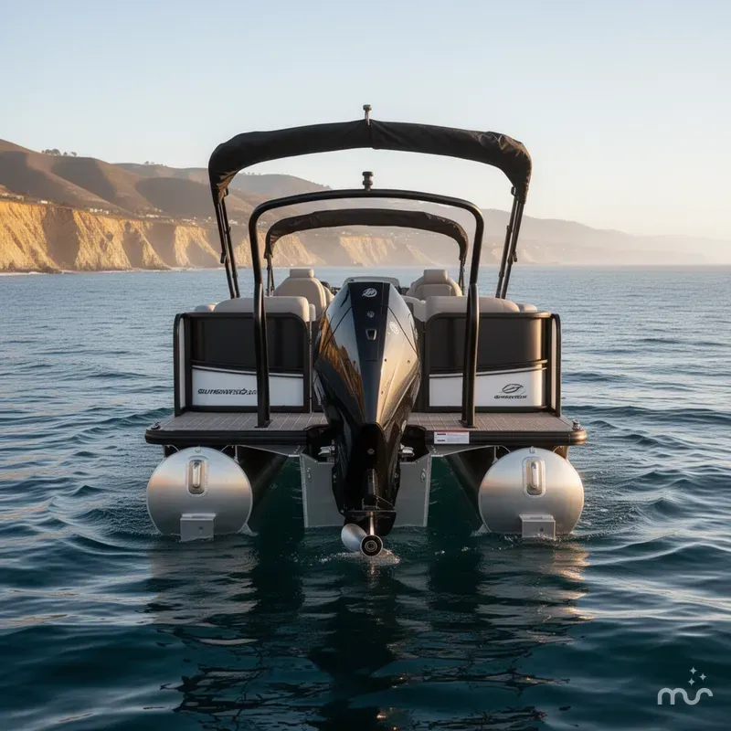 Slide: The Image of Premier Sunsation RF 230 w/ 200HP Mercury! 2026 - 2