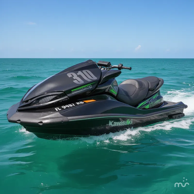 Slide: The Image of Kawasaki Jet Ski® Ultra® 310R 2015 - 2