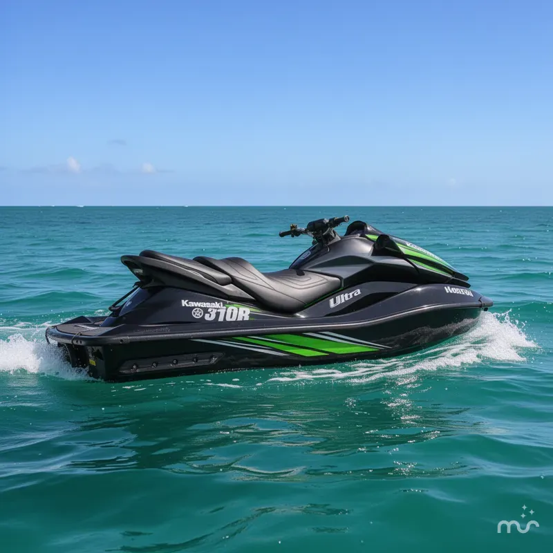 Slide: The Image of Kawasaki Jet Ski® Ultra® 310R 2015 - 4