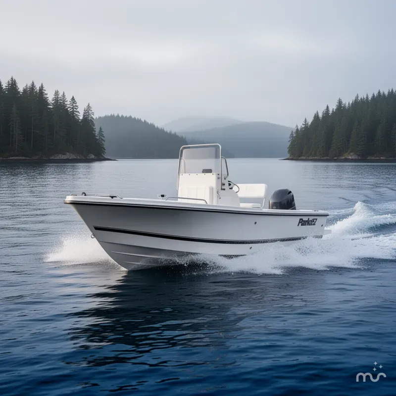 Slide: The Image of Parker Marine 18SE Center Console 2026 - 4