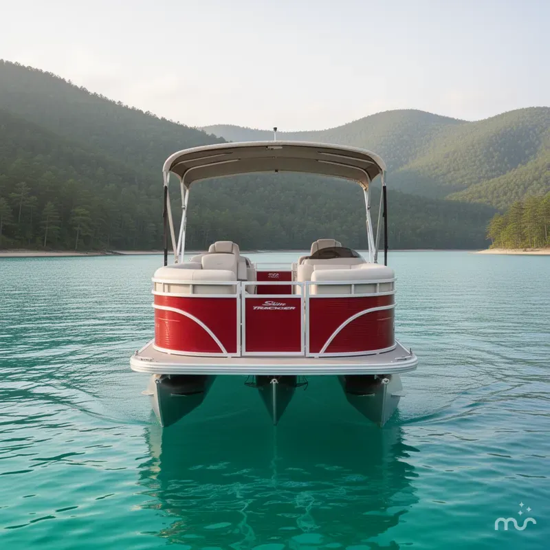 Slide: The Image of Sun Tracker Party Barge 24 DLX 2025 - 3