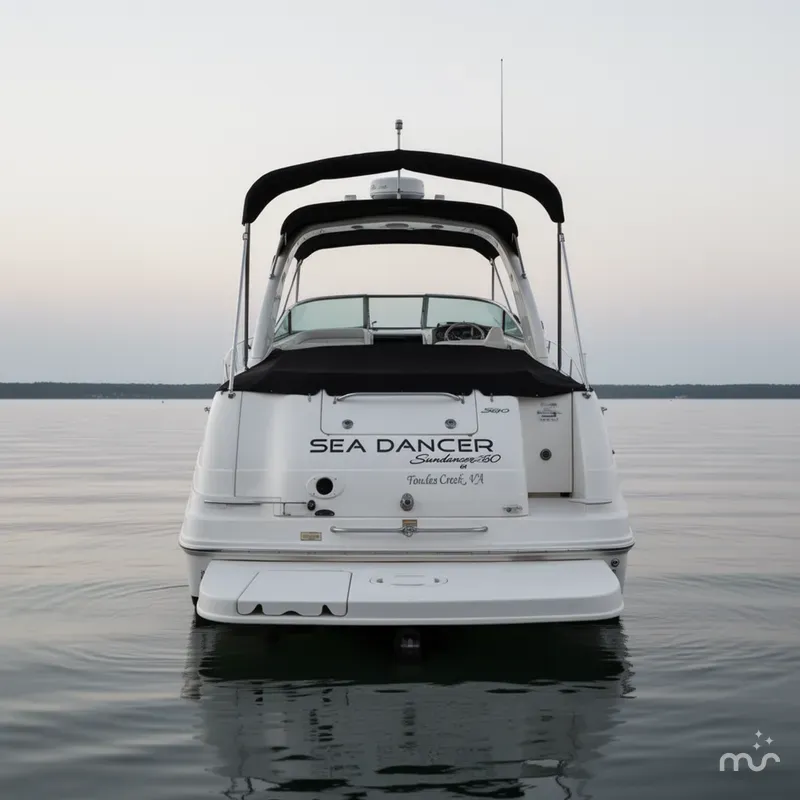 Slide: The Image of Sea Ray Sundancer 260 2004 - 2