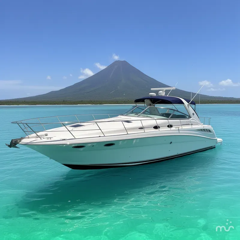 Slide: The Image of Sea Ray Sundancer 400 1997 - 2