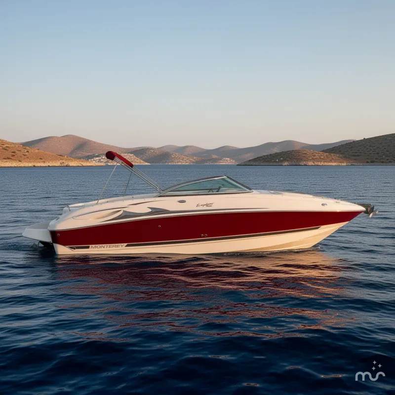 Slide: The Image of Monterey 263 EXPLORER DECK BOAT 2007 - 2