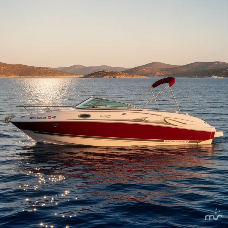 Slide: The Image of Monterey 263 EXPLORER DECK BOAT 2007 - 4