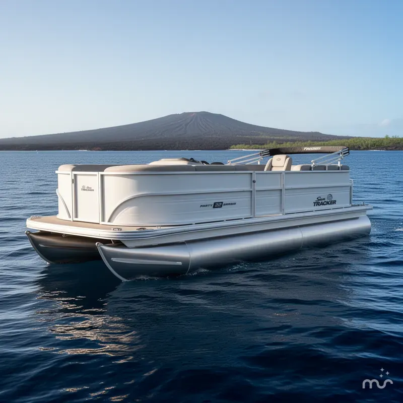 The Image of Sun Tracker Party Barge 22 DLX 2026 - 0