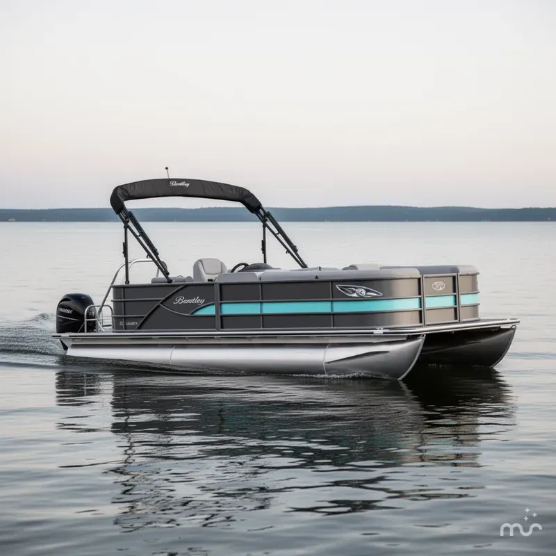 Slide: The Image of Bentley Pontoons Legacy Cruise XL 2025 - 0