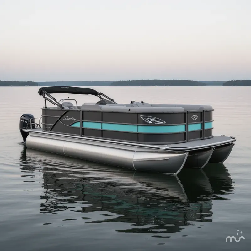 Slide: The Image of Bentley Pontoons Legacy Cruise XL 2025 - 1