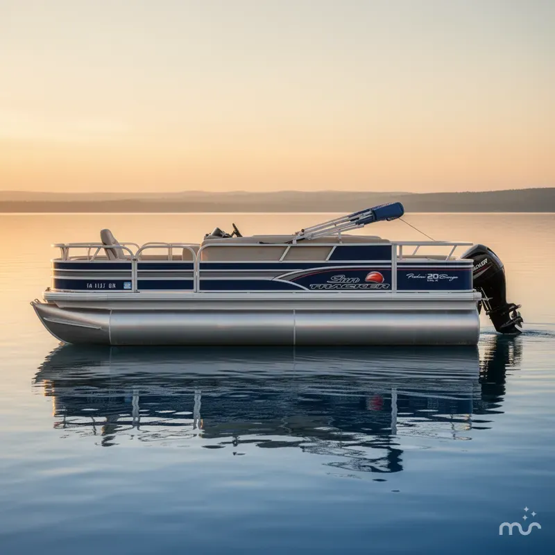 Slide: The Image of Sun Tracker Fishin' Barge 20 DLX 2015 - 0