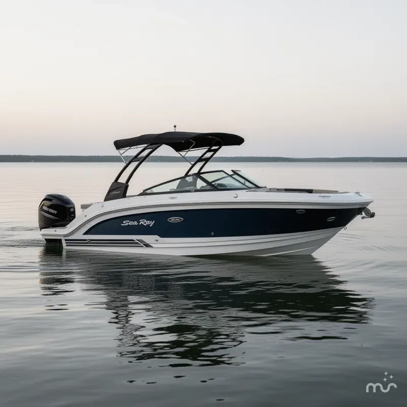 Slide: The Image of Sea Ray SDX 270 Outboard 2021 - 0