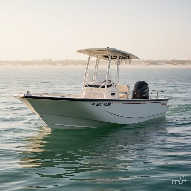 Slide: The Image of Boston Whaler 210 Montauk 2023 - 2