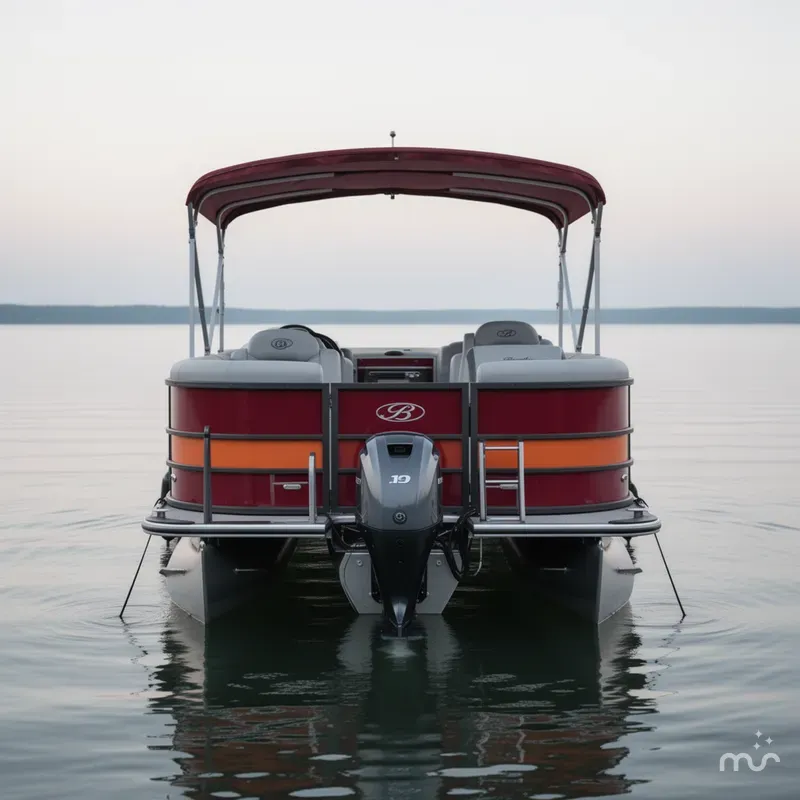 Slide: The Image of Bentley Pontoons Legacy Navigator 2025 - 1
