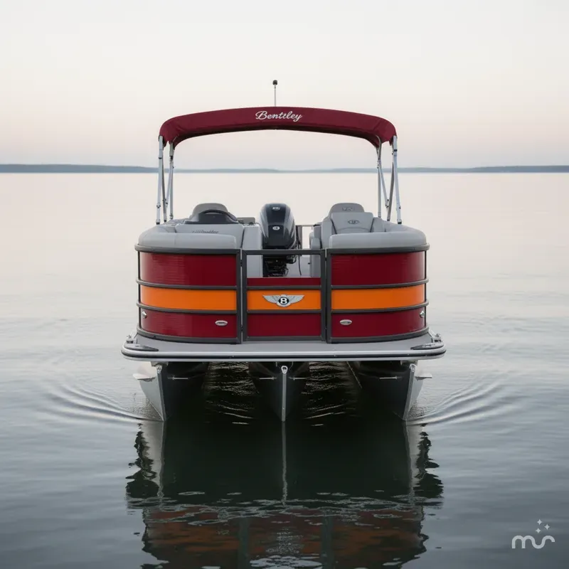 Slide: The Image of Bentley Pontoons Legacy Navigator 2025 - 2