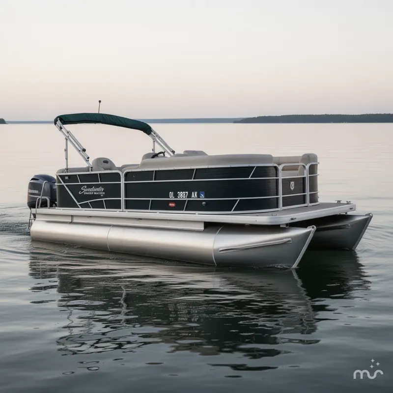 Slide: The Image of Godfrey Sweetwater 2086 Pontoon 2016 - 0