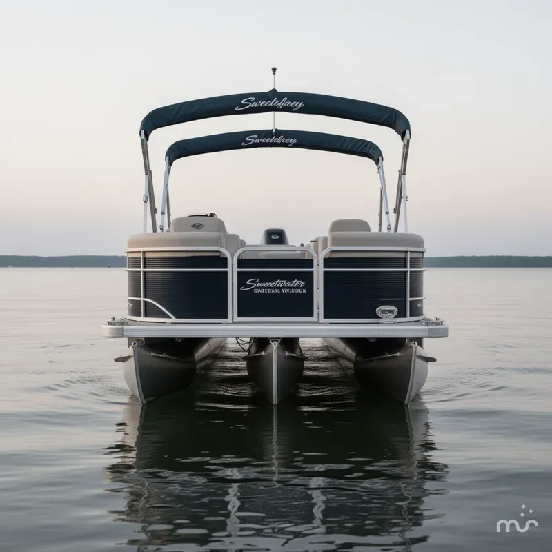 Slide: The Image of Godfrey Sweetwater 2086 Pontoon 2016 - 2