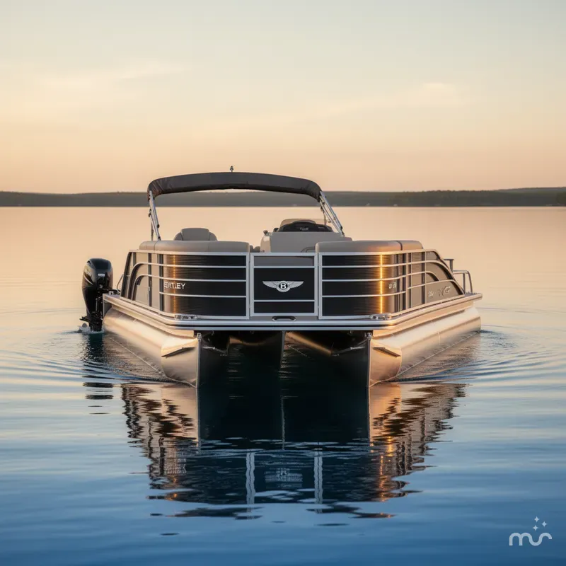 Slide: The Image of Bentley Pontoons 223 Swingback / Suzuki DF150 2026 - 1