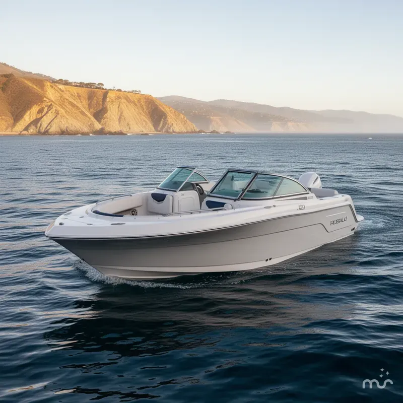 Slide: The Image of Robalo R227 Dual Console 2021 - 2