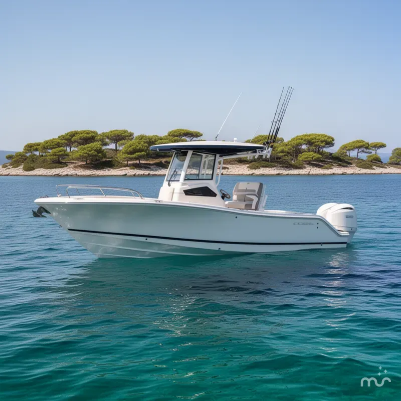 Slide: The Image of Cobia 245 Center Console 2026 - 2