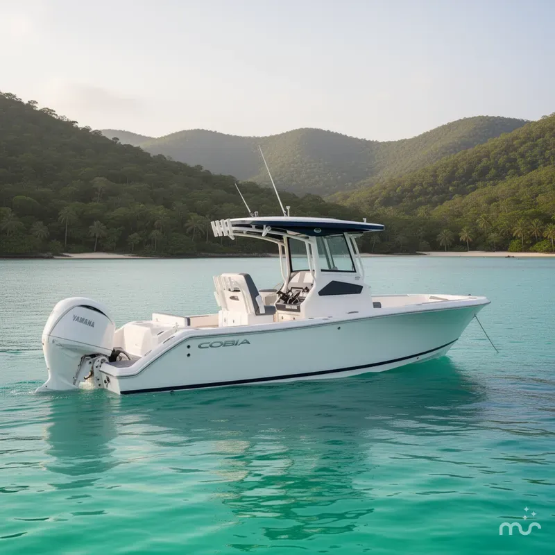 Slide: The Image of Cobia 245 Center Console 2026 - 2