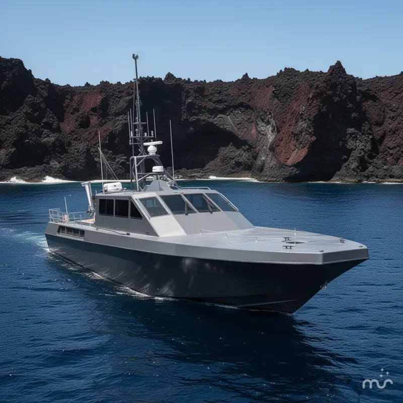 Slide: The Image of River Hawk 73 Sea Stryker Fast Patrol Boat 2012 - 1