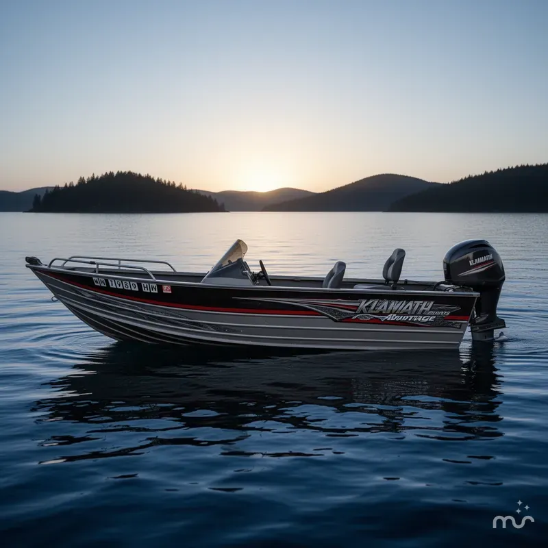 Slide: The Image of Klamath Boats 15 Advantage 2021 - 1