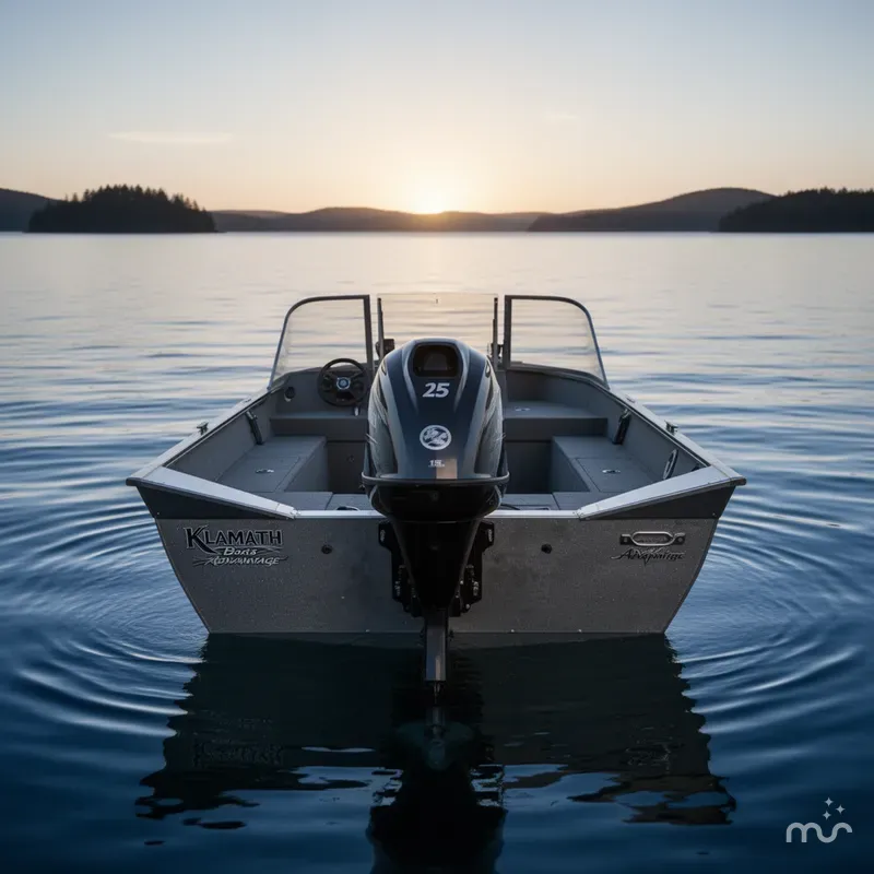 Slide: The Image of Klamath Boats 15 Advantage 2021 - 2