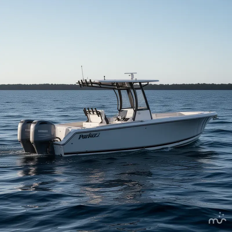 Slide: The Image of Parker Marine 2600 Center Console 2025 - 0