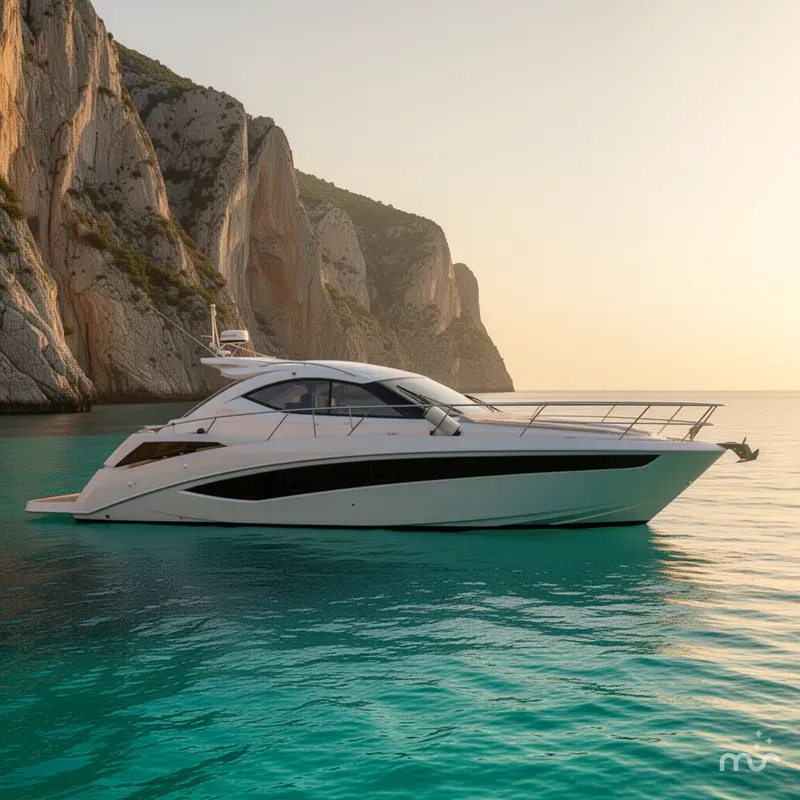 Slide: The Image of Galeon 385 HTS 2018 - 2
