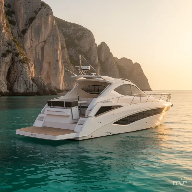 Slide: The Image of Galeon 385 HTS 2018 - 3