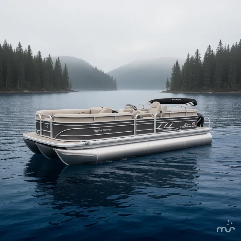 The Image of Sun Tracker Party Barge 22 DLX 2023 - 0