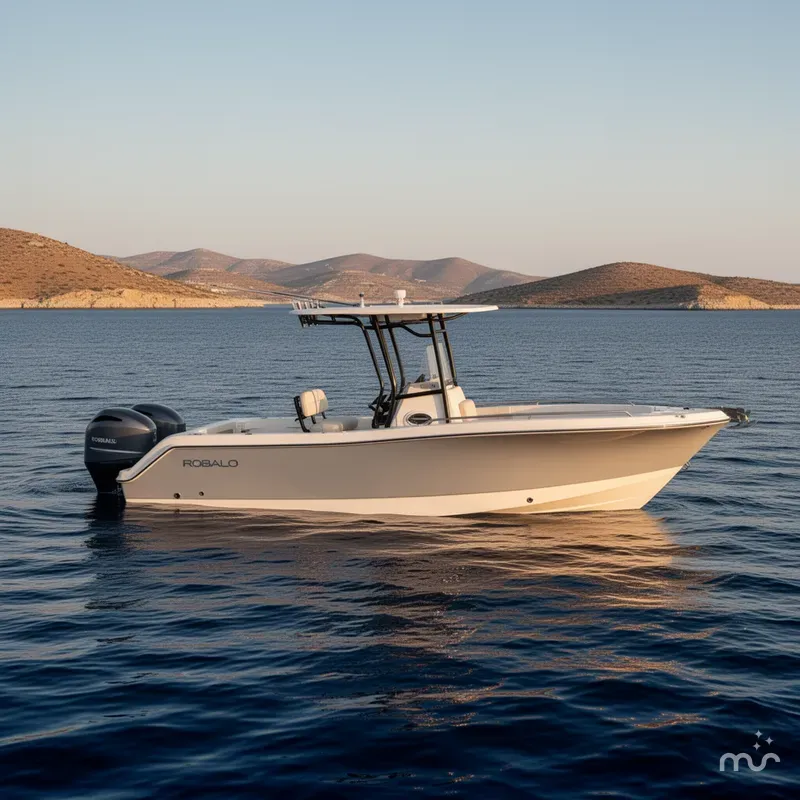 Slide: The Image of Robalo R230 Center Console 2026 - 2