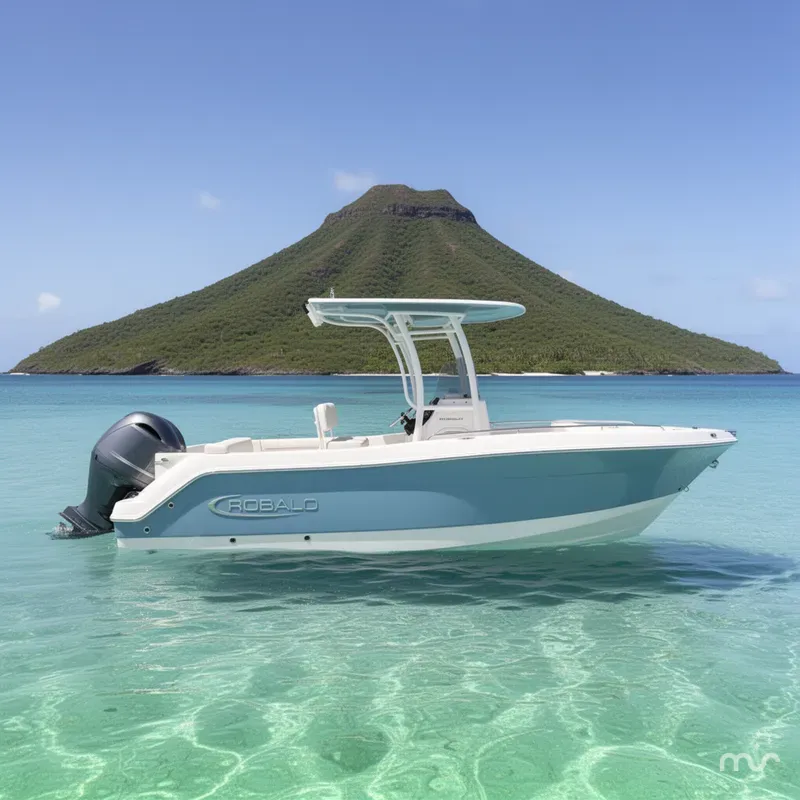 Slide: The Image of Robalo R222 Center Console 2026 - 2