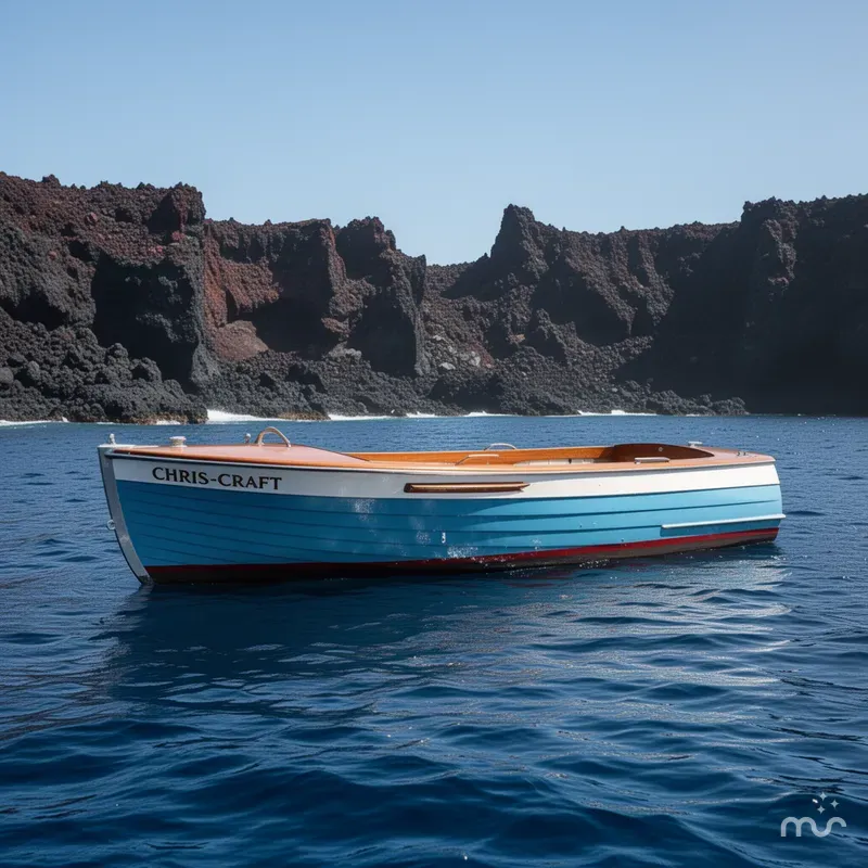 Slide: The Image of Chris-Craft 20 Sea Skiff 1963 - 2