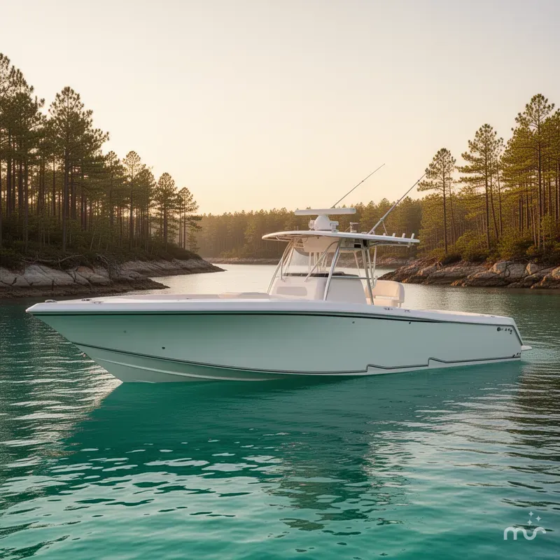 Slide: The Image of Fountain 34 Sportfish CC 2004 - 2